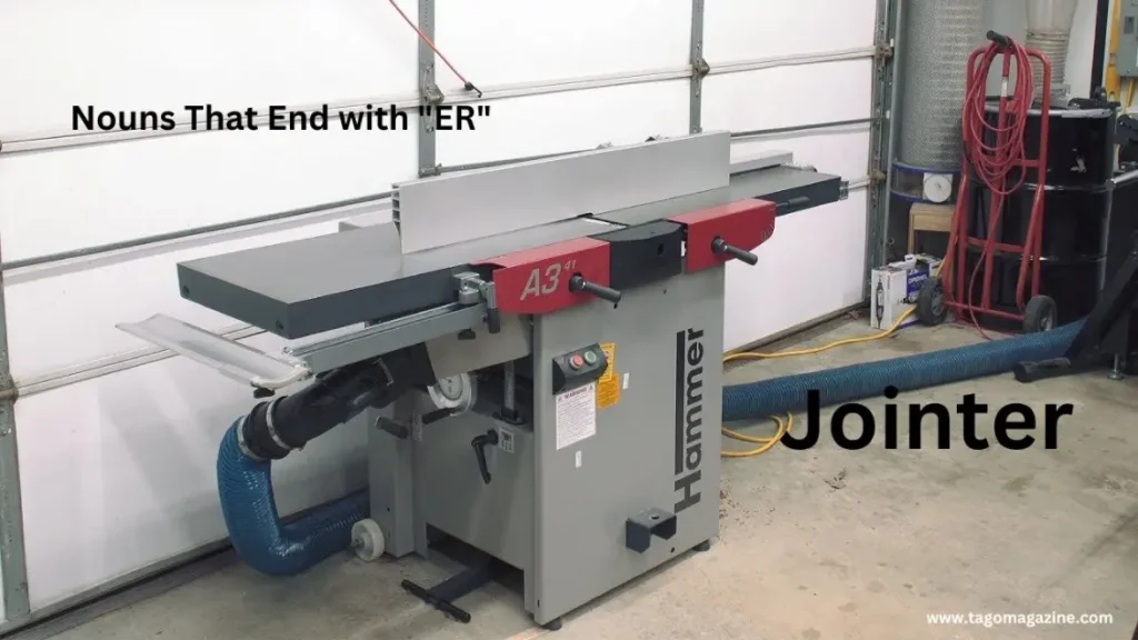 Tools and Equipment Nouns That End with ER