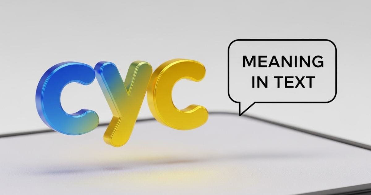 CYC Meaning in Text