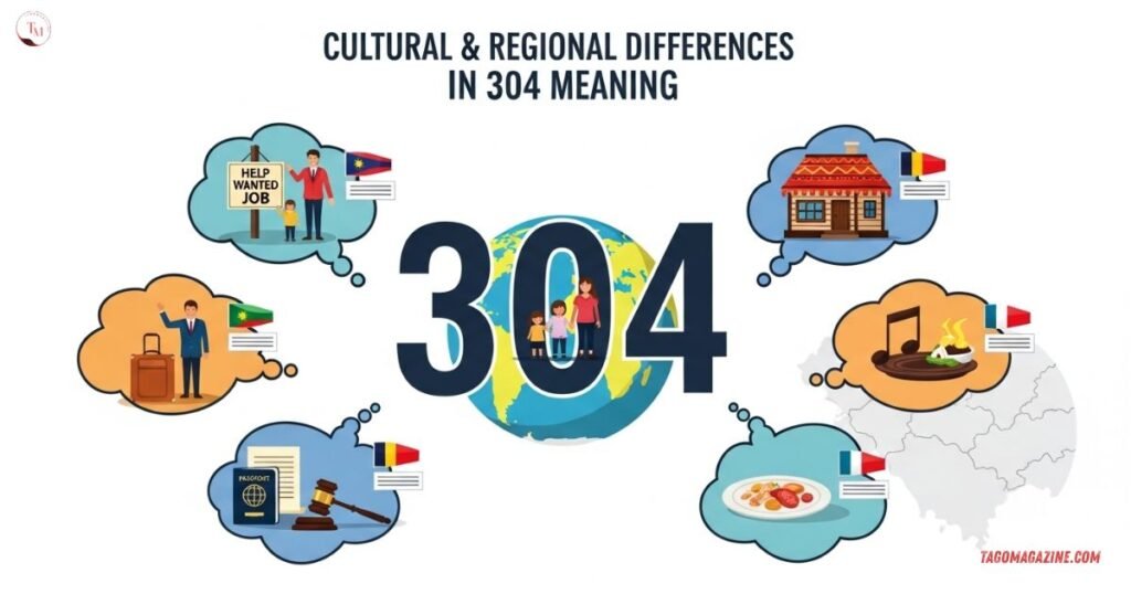 Cultural & Regional Differences in 304 Meaning