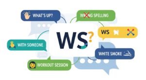 Meaning of WS in Text