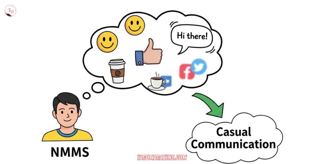 NMMS → Is Suitable For → Casual Communication