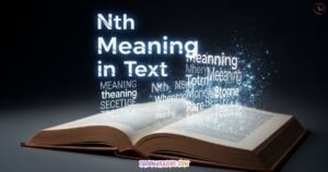 Nth Meaning in Text