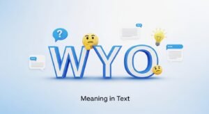 WYO Meaning in Text