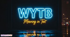 WYTB Meaning in Text