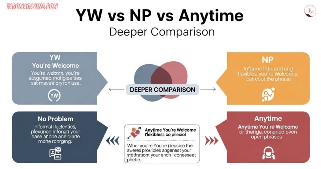 YW vs NP vs Anytime Deeper Comparison