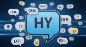 what does hy mean in text