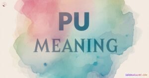 PU Meaning in Text